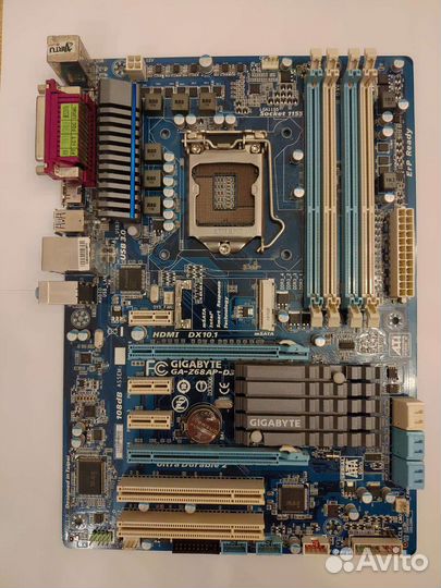 Материнская плата gigabyte GA-Z68AP-D3