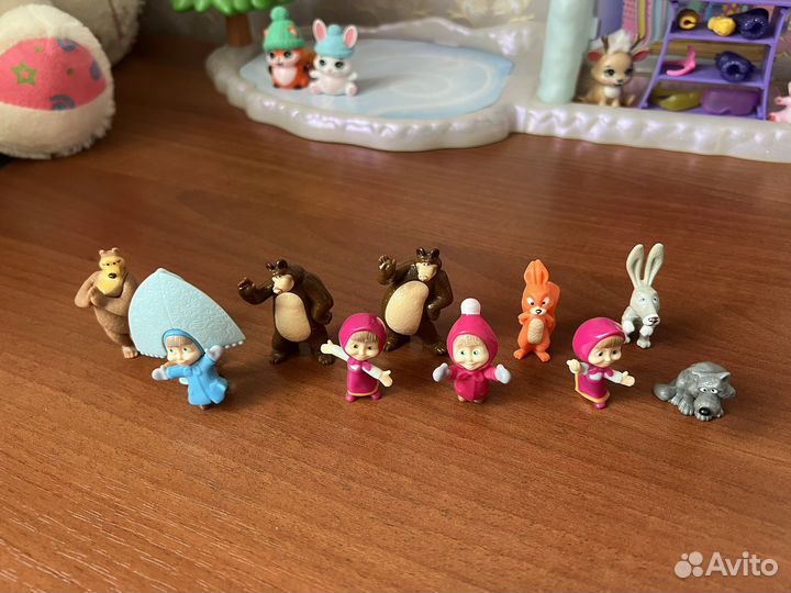 Коллекция киндер «Маша и Медведь»