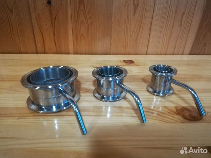 Узел отбора по жидкости стаканного типа