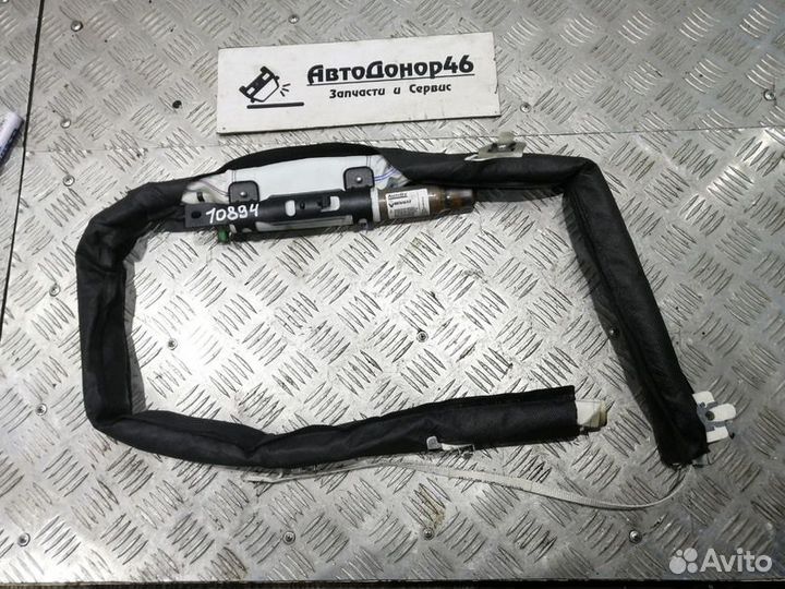 Шторка безопасности боковая левая Меган 3, Флюенс