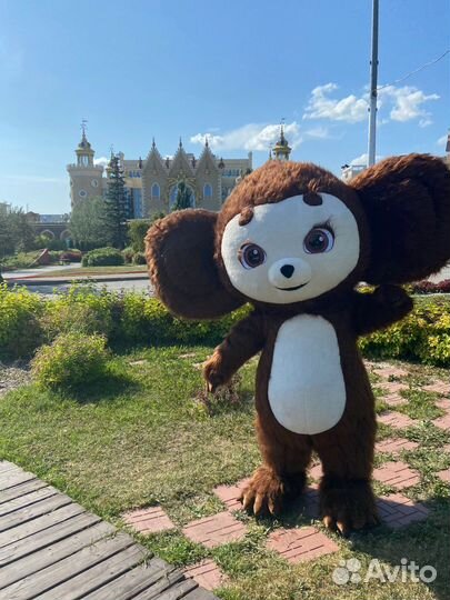 Чебурашка на праздник и аквагрим