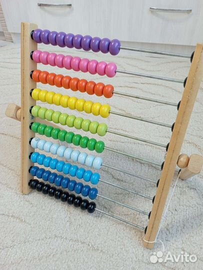 Счеты деревянные
