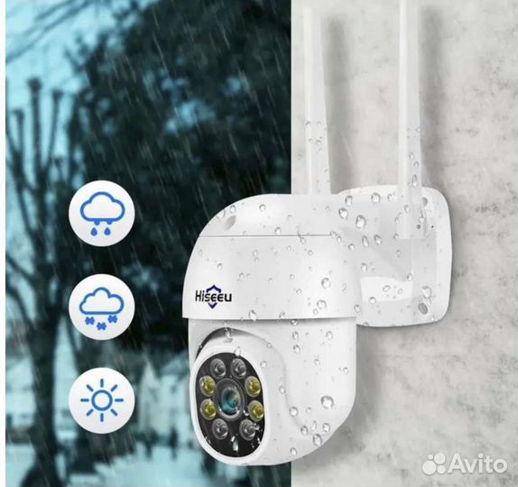 WiFi Камера видеонаблюдения поворотная/Приложение