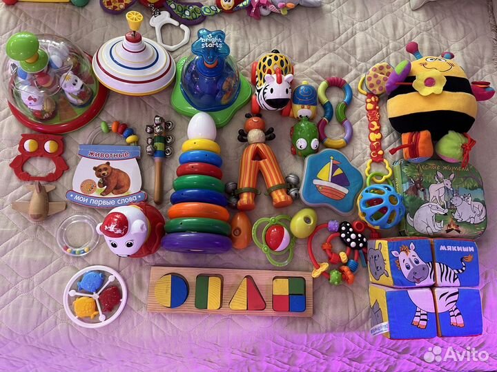 Развивающие игрушки для малышей до 2-3 лет