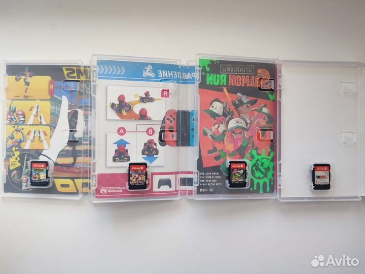 Картриджи на nintendo switch