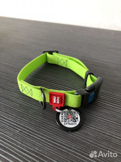 Поводок биотановый 3 метра + ошейник биотановый