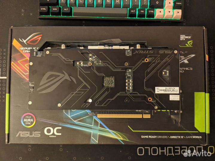 Gtx 1050ti asus rog strix в идеале