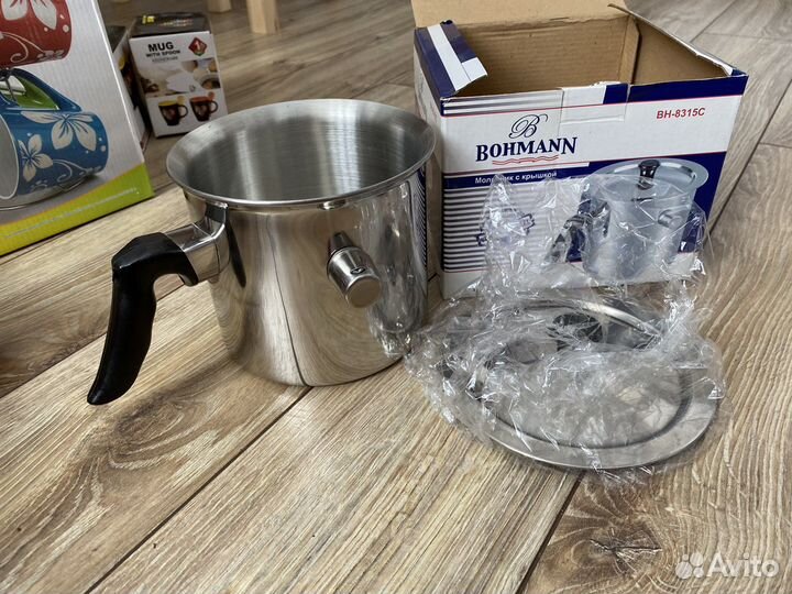 Молочник с двойной стенкой 1,5л