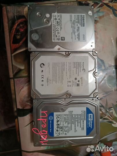 Жесткие диски hdd
