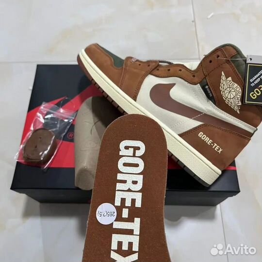 Nike air jordan 1 gore tex legend coffee