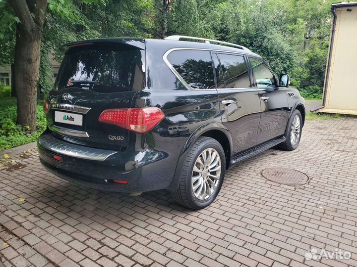 Infiniti QX80 5.6 AT, 2014, 126 400 км