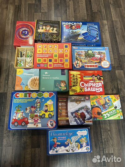 Детские настольные игры