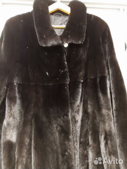 Шуба норковая блэклама blackglama длинная