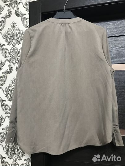 Блузка рубашка воротник стойка р S/ М shein новая