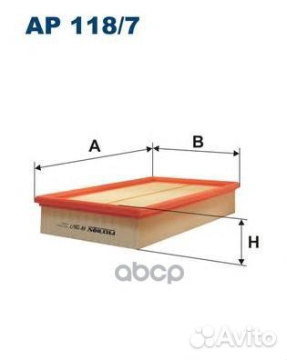 Фильтр воздушный filtron AP118/7 MB M112/M111 A