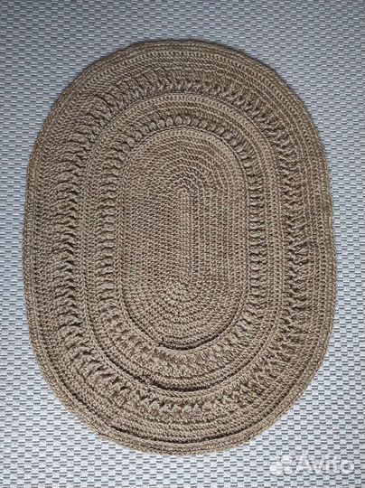 Коврики вязаные крючком