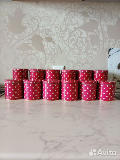 Жестяные банки СССР для сыпучих