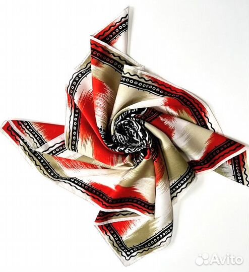 Платок винтажный Texture. Италия. Оригинал