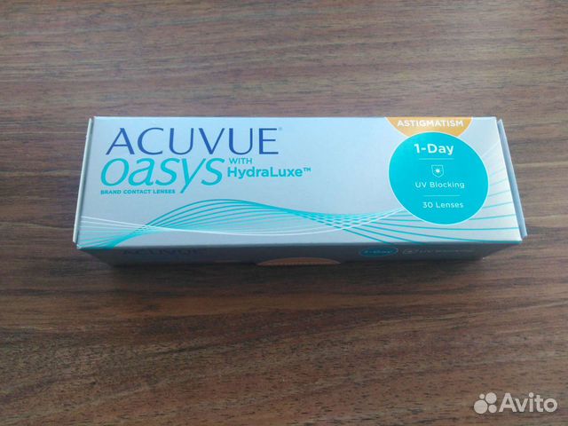 Линза acuvue oasys with hydraluxe for astigmatism