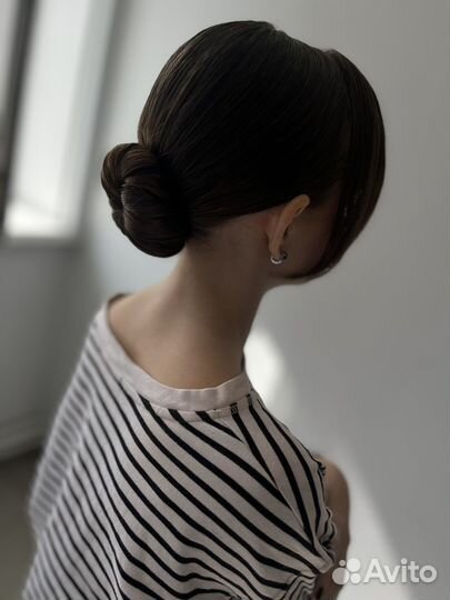 Макияж укладка волос