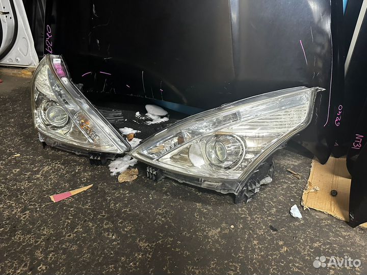 Фара линза Ниссан Теана Джи 32