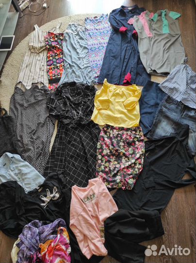Огромный пакет женской одежды