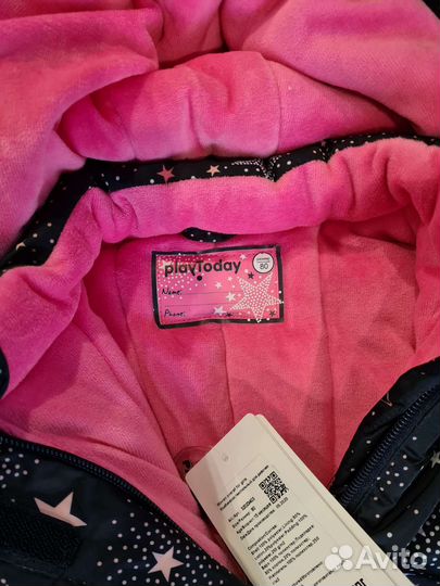 Зимний комбинезон для девочки новый