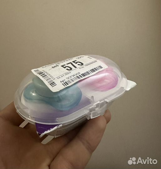 Пустышка авент 0-6 м