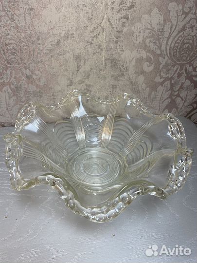 Комплект ваза для фруктов и блюдо