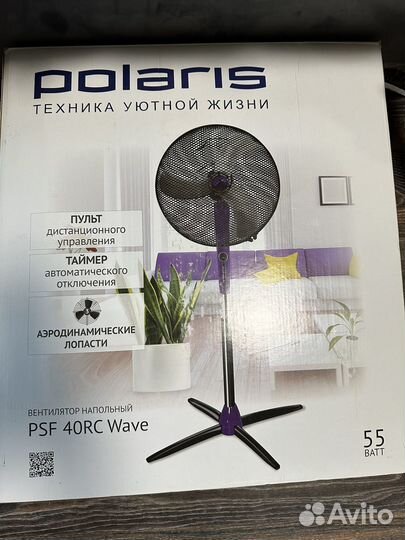 Вентилятор новый на пу Polaris PSF 40RC Wave