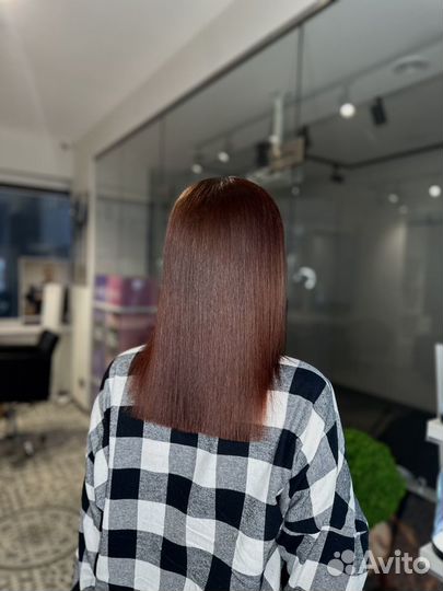 Кератиновое выпрямление ботокс уход