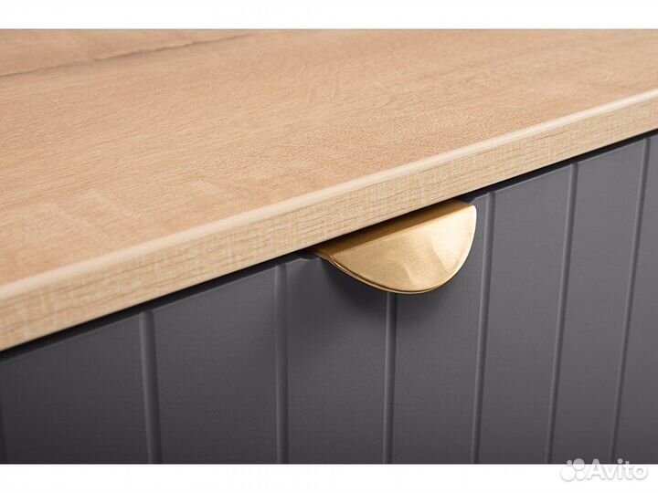 Тумба прикроватная Монблан-1 Line Grafit