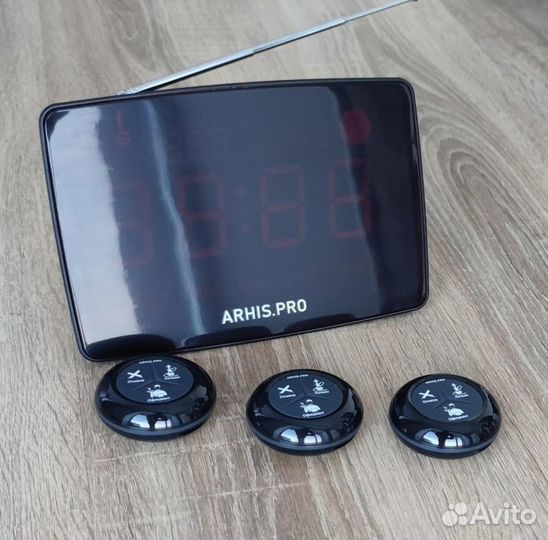 Табло и кнопка вызова персонала для кафе