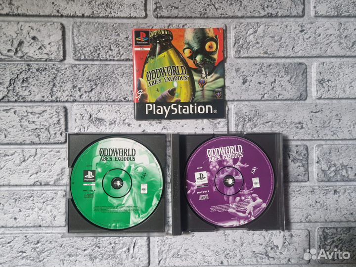 Oddworld Abe's Exoddus на PS1/PlayStation 1