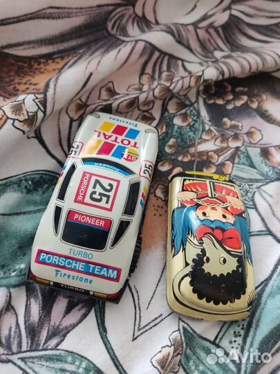 Машинки металлические СССР Золотой ключик