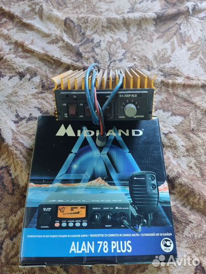 Продам рацию midland alan 78 plus