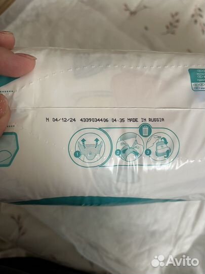 Pampers premium care 3 трусики