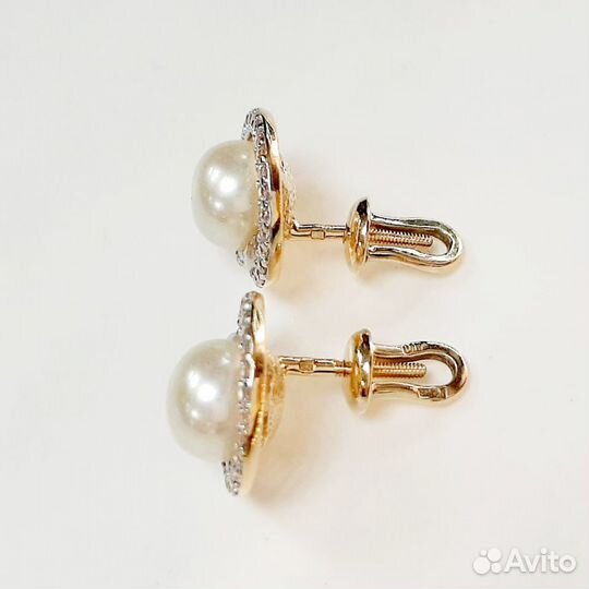 Золотые серьги