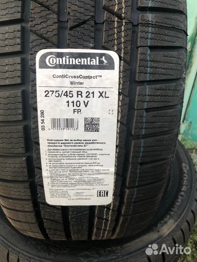 Continental ContiCrossContact Winter 275/45 R21 110V
