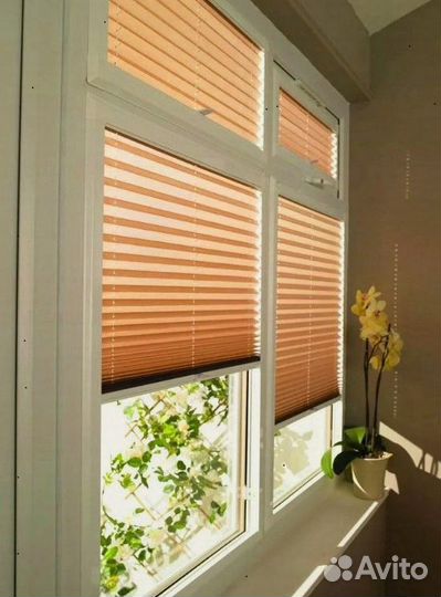 Шторы рулонные (плиссе)