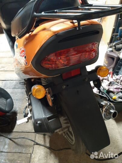 Скутер в идеальном состоянии