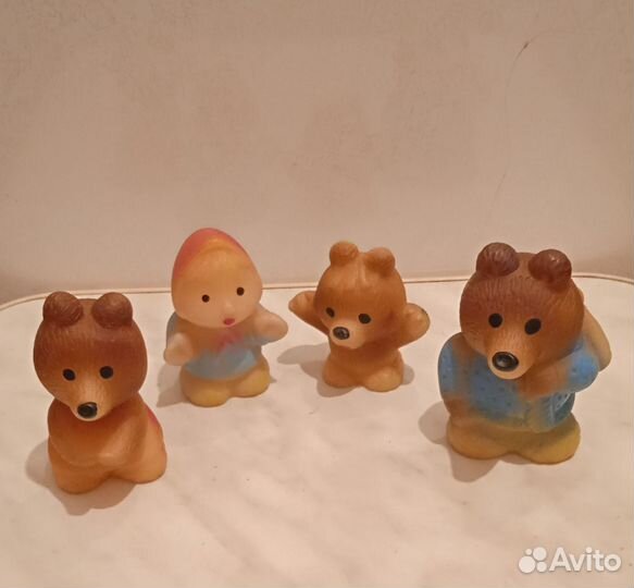 Резиновые игрушки СССР