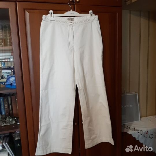 Брюки льняные, размер 50
