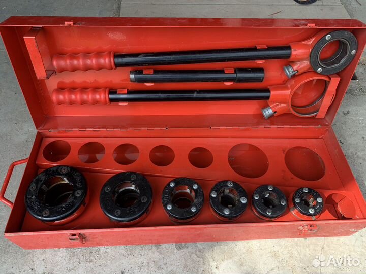 Клупп ручной для нарезки резьбы Virax 1/2-2