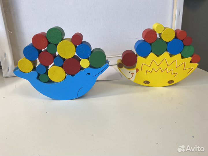 Деревянные игрушки для малышей