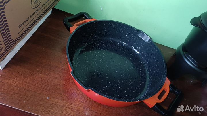 Сковородка с крышкой Berghoff Virgo Orange