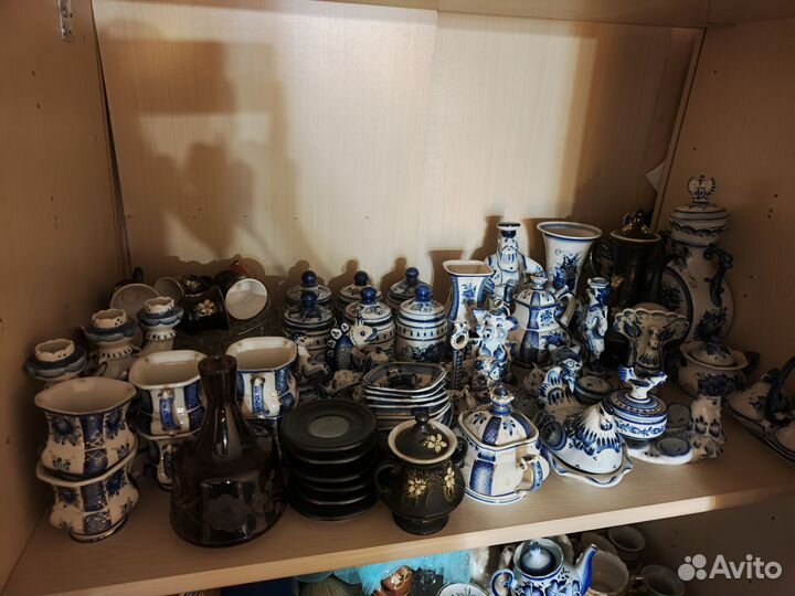 Фарфоровая посуда Гжель