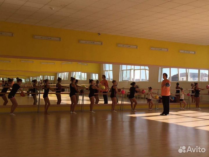 Повороты/вращения и прыжки для гимнасток