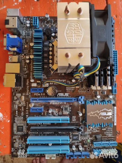 Материнская плата с процессором i7 3770