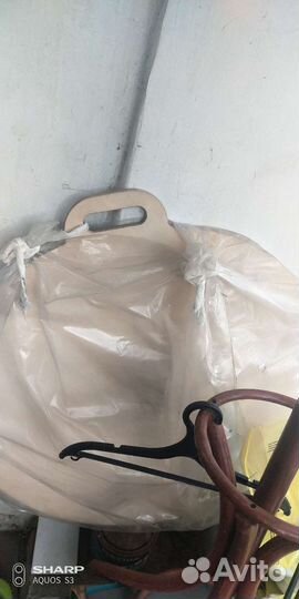 Доска для раскатки теста, диаметр 75 см,новая